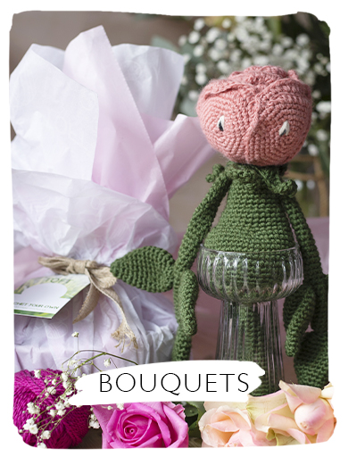 toft bouquets flowers celebrate gift mothers day women crochet pattern yarn wool